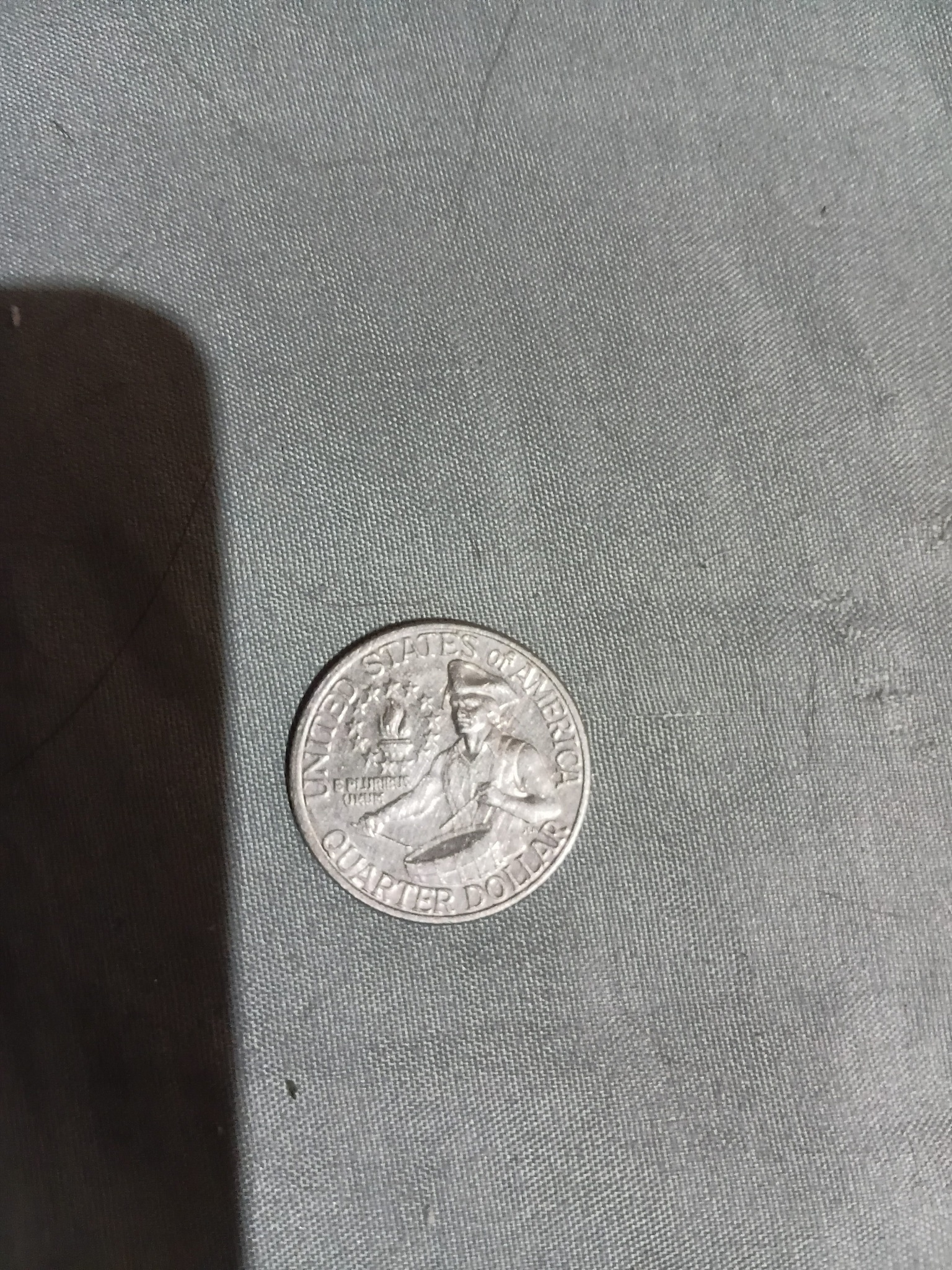 United States Bicentennial Quarter — reverse