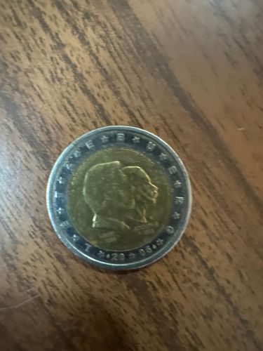 2 Euro Commemorative Coin - Grand Duke Henri and Grand Duke Guillaume IV