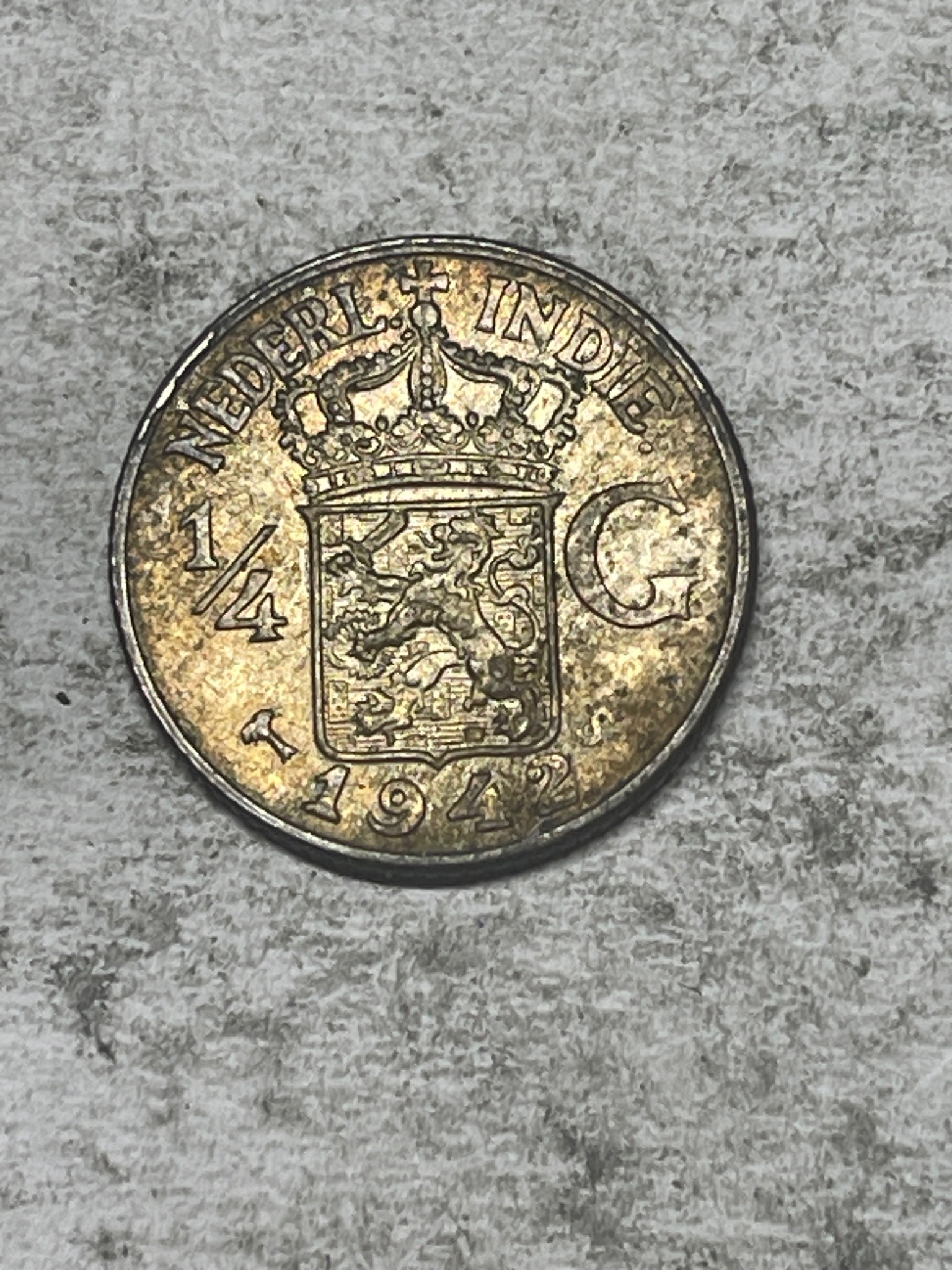 1/4 Gulden (Quarter Gulden) — reverse
