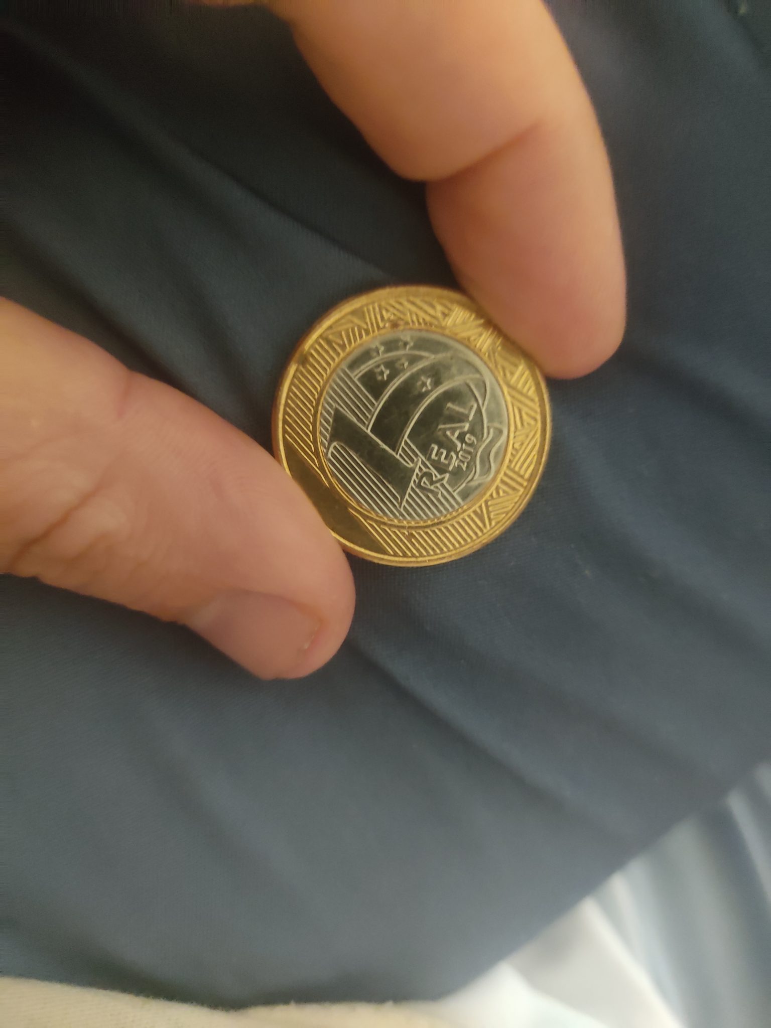 1 Real - 25 Years of the Real Commemorative — obverse