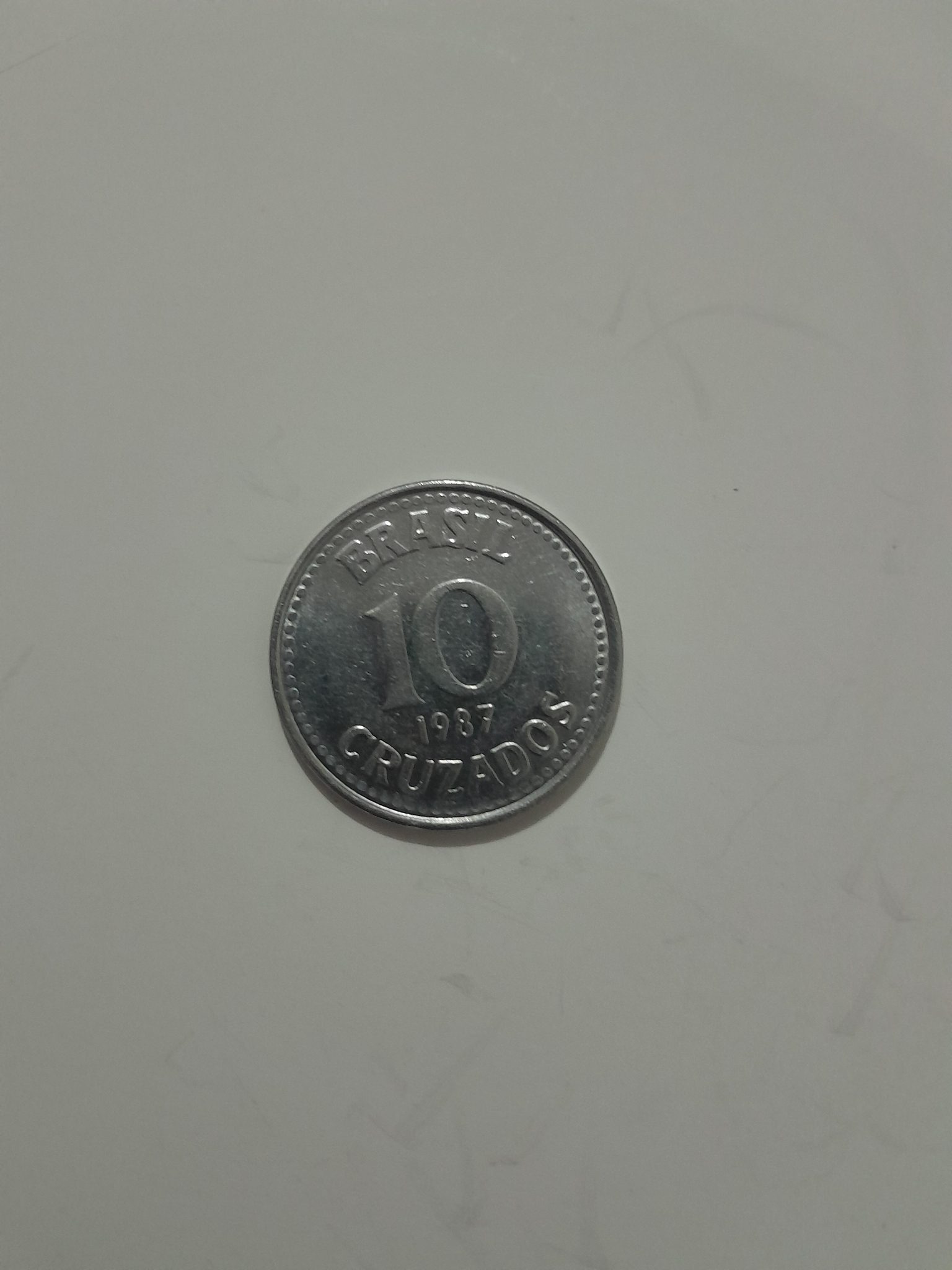 10 Cruzados — obverse