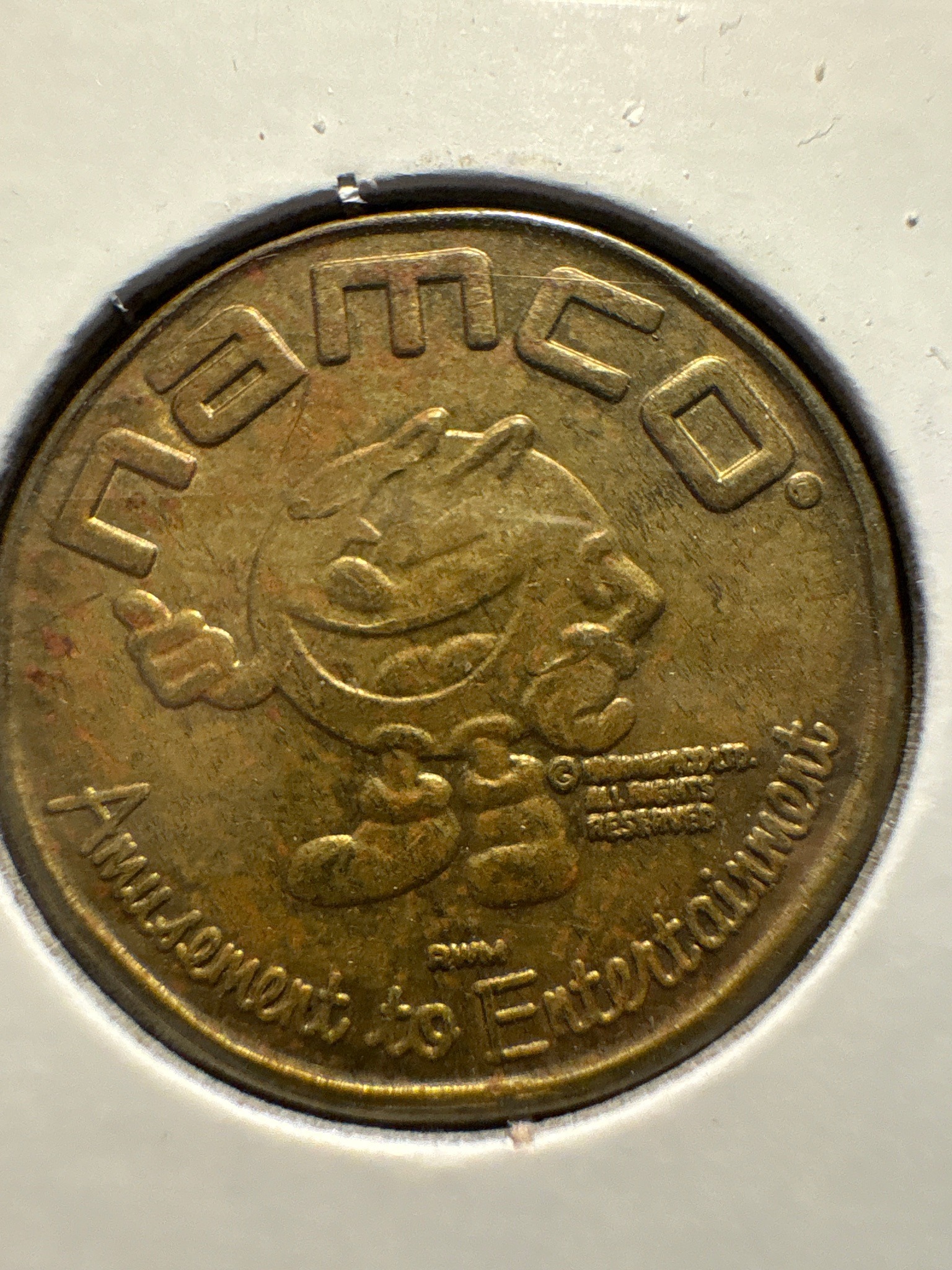 Namco Pac-Man Arcade Token