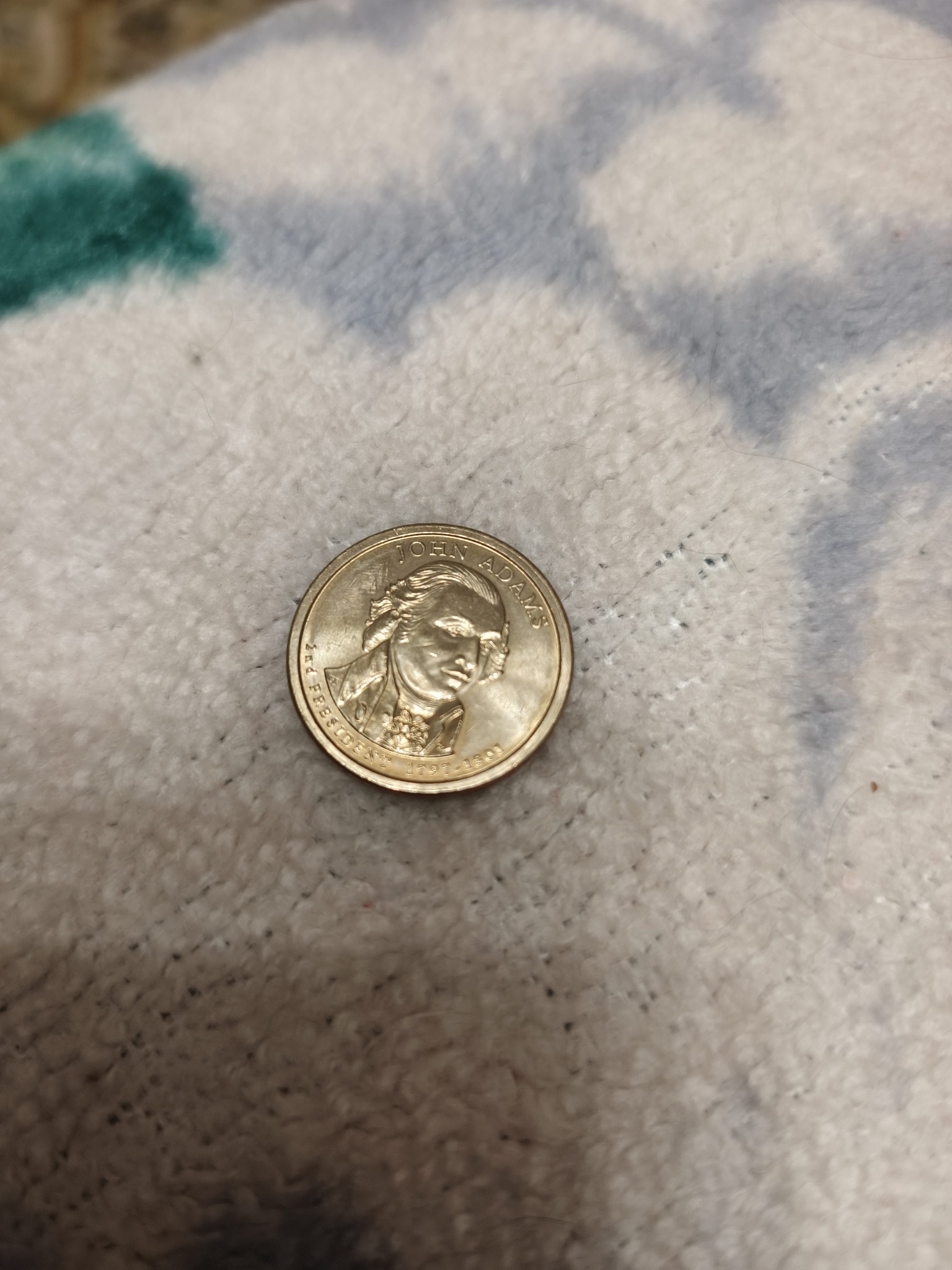 John Adams Presidential Dollar