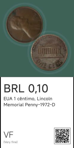 Lincoln Memorial Penny