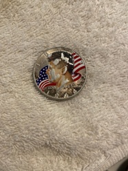 Kennedy Half Dollar (Colorized)