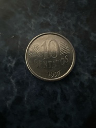 Brazilian 10 Centavos