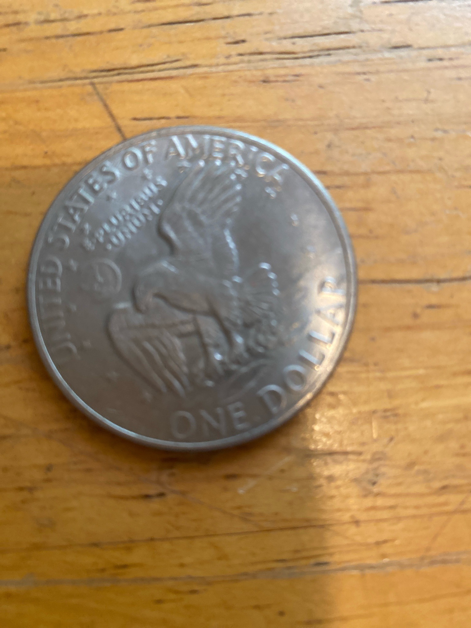 Eisenhower Dollar — reverse