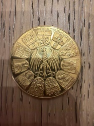 Federal Eagle and Coats of Arms of German Cities Commemorative Medal