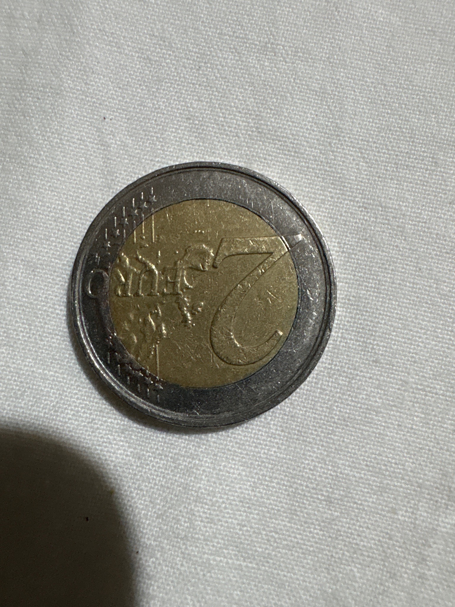 2 Euro - 50th Anniversary of the Treaty of Rome (Belgium) — reverse