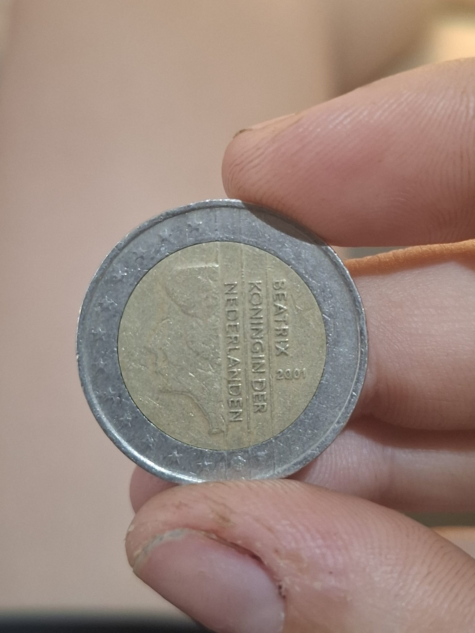 2 Euro (Beatrix) — reverse