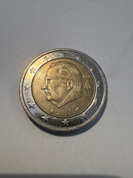 2 Euro Coin - King Albert II (2011)