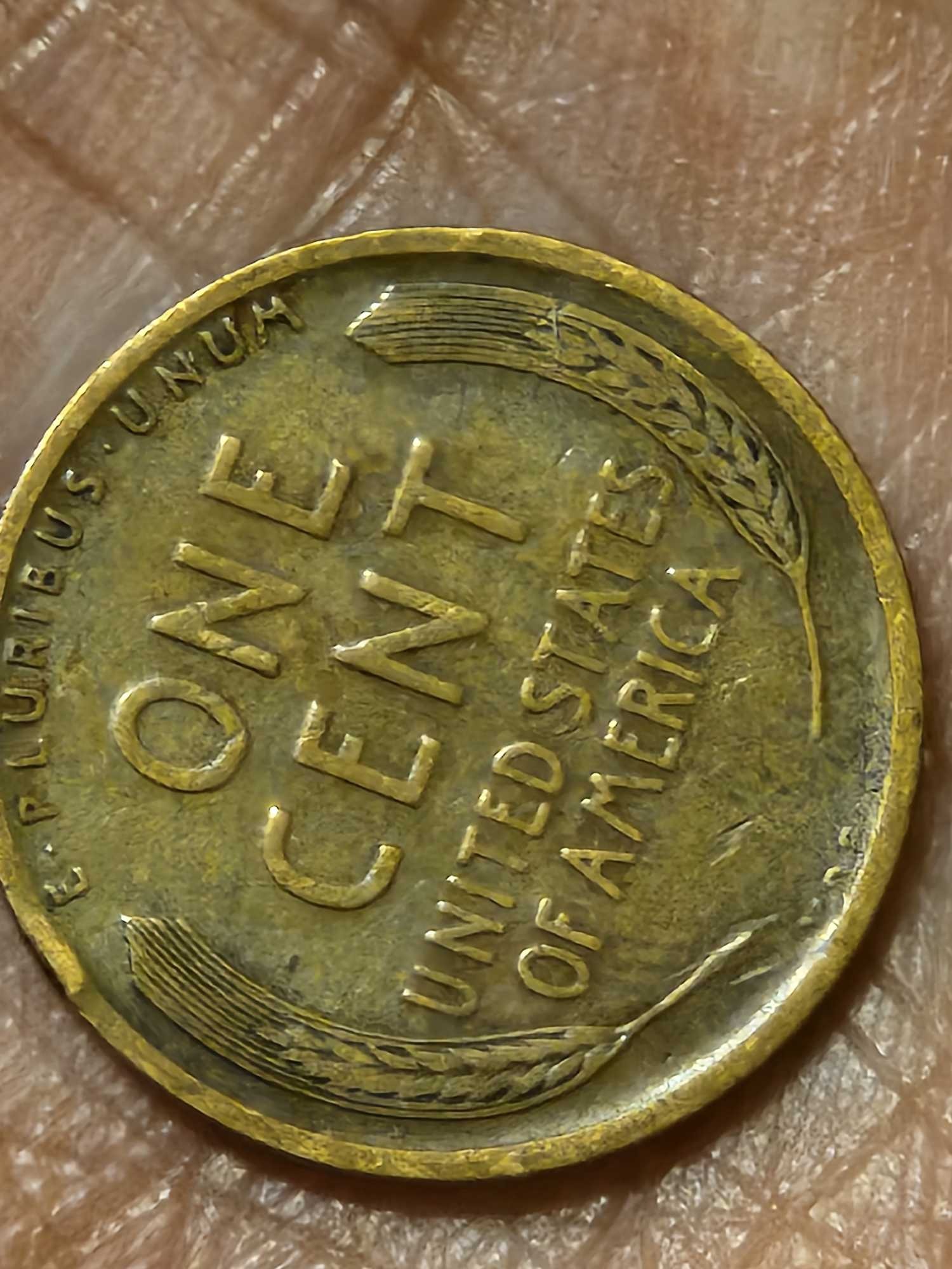 Lincoln Wheat Cent — reverse