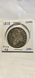 Capped Bust Half Dollar (Large Size, Lettered Edge)