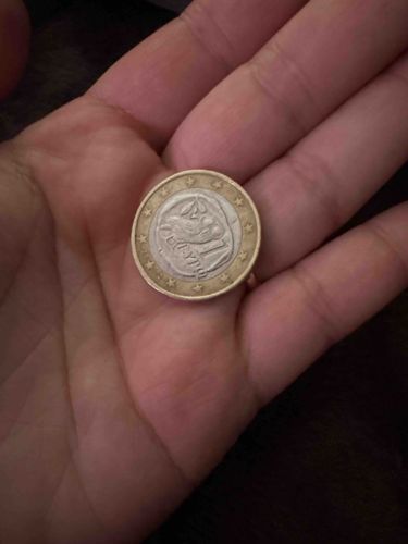 Greek 1 Euro Coin