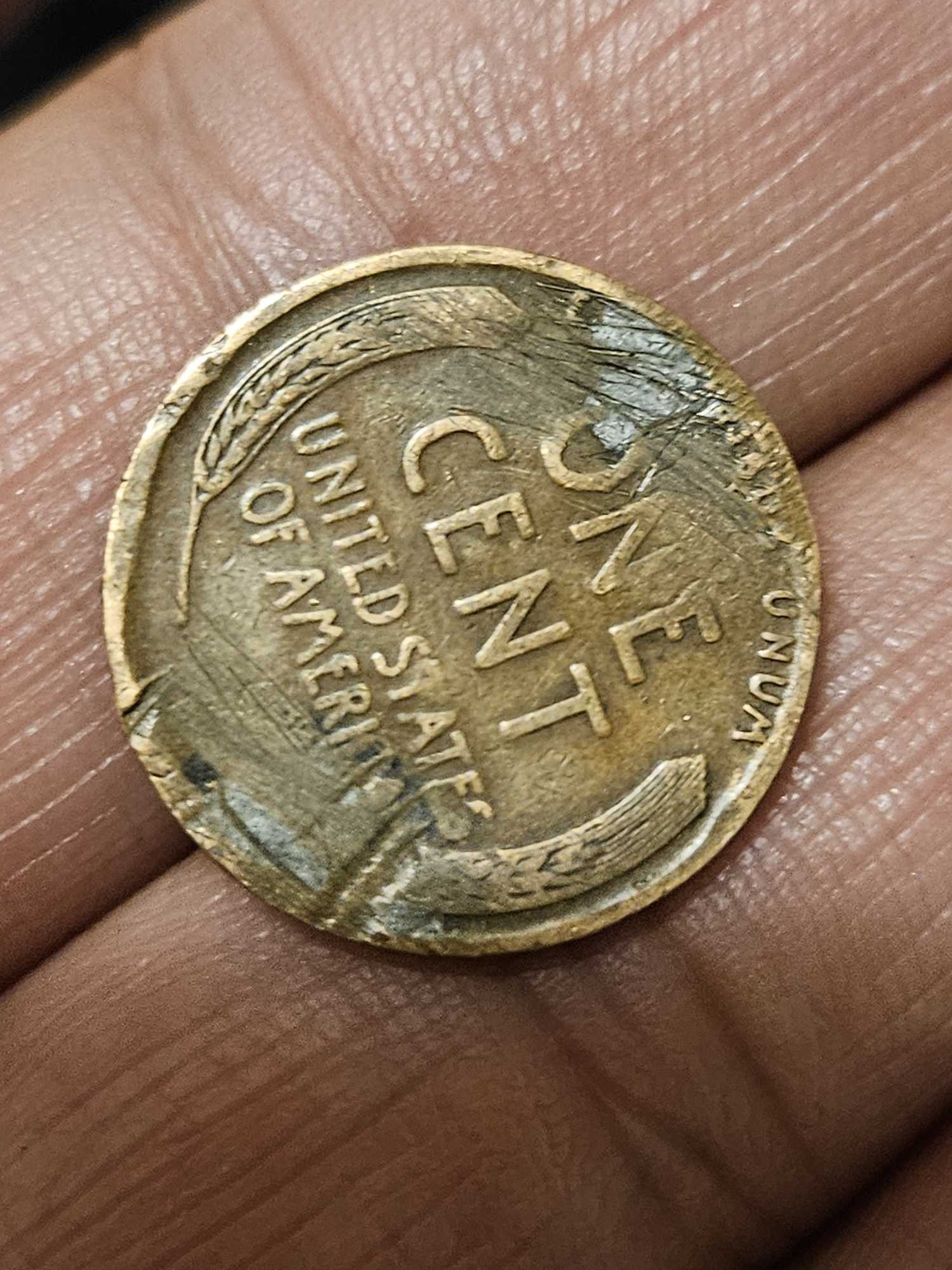 Lincoln Wheat Cent — reverse