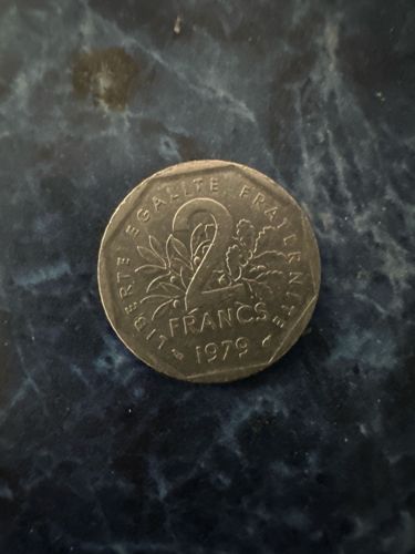 2 French Francs (Semeuse Type)