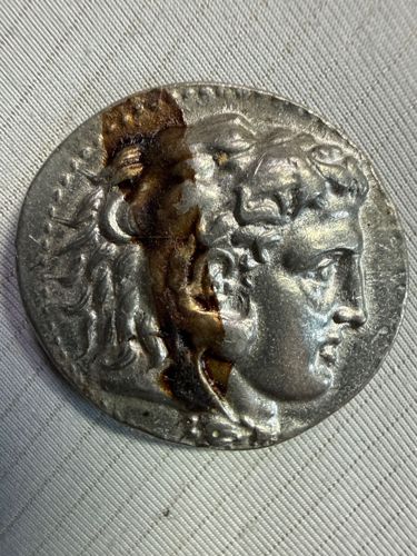 Tetradrachm featuring Alexander the Great (Heracles/Jupiter-Ammon)
