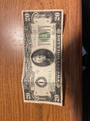 Federal Reserve Note (20 Dollars)