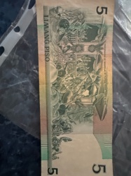 5-Piso Pilipino Series Banknote