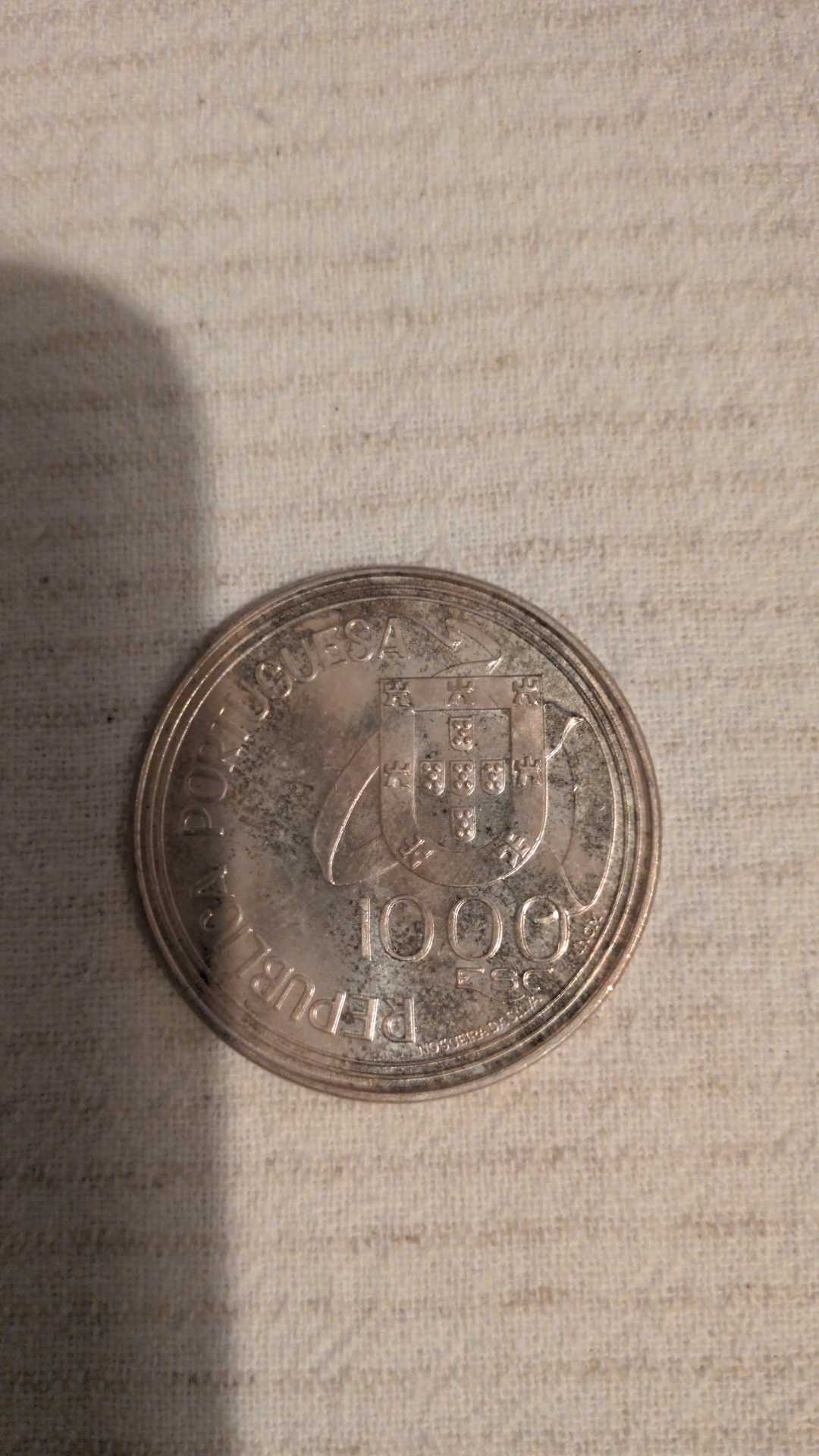 Portuguese 1000 Escudos - Discovery of the Azores