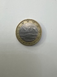 Finnish 1 Euro Coin