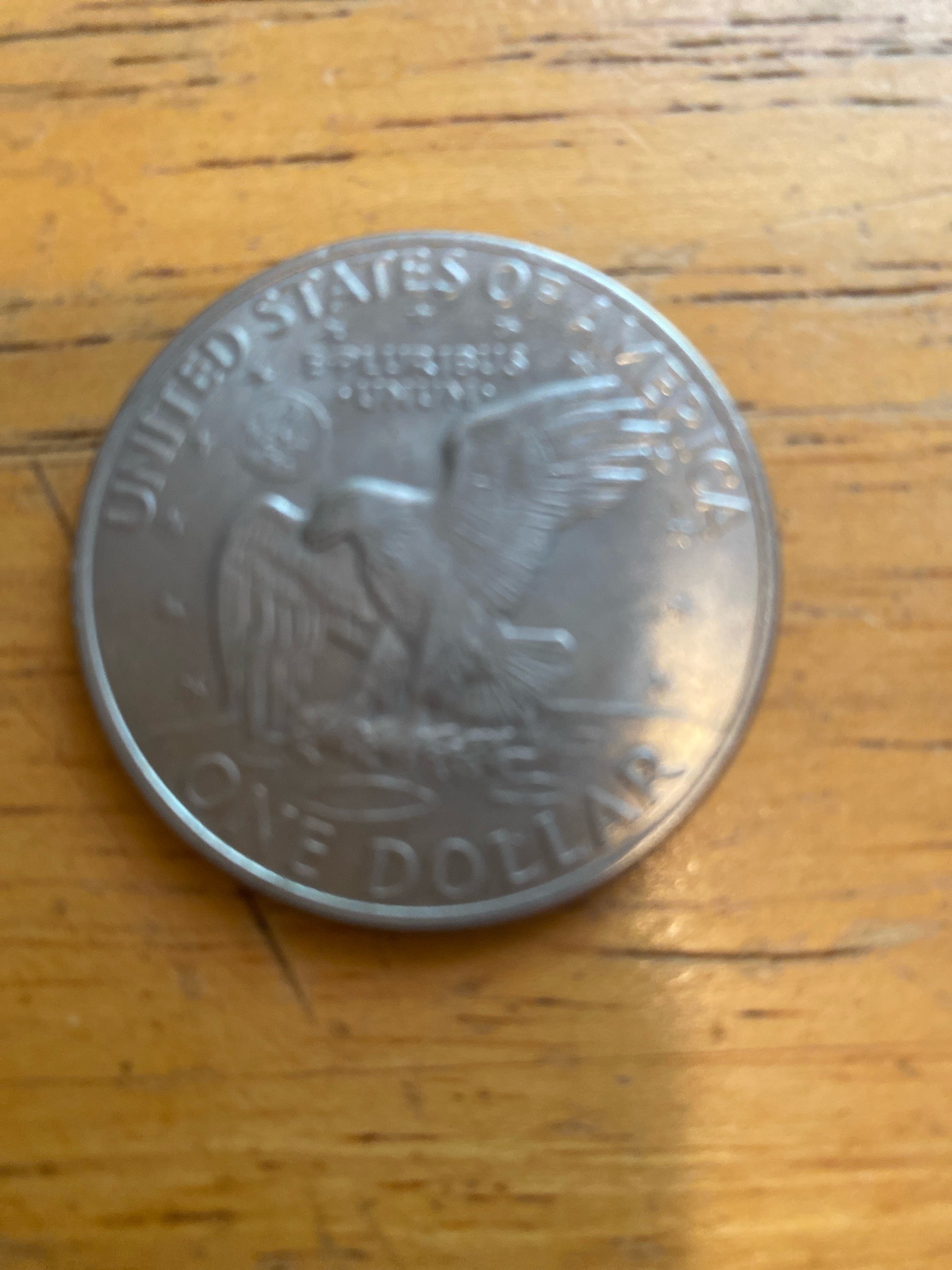 Eisenhower Dollar — reverse
