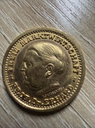 Ludwig Erhard 1. Oktober 1954 Medal