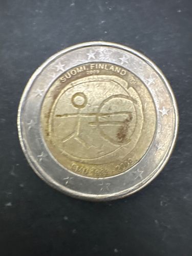EMU 10th Anniversary 2 Euro Commemorative Coin