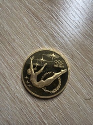 Centennial Olympic Games Commemorative Coin (Diver)
