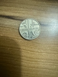 Five Pence Coin
