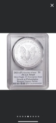American Silver Eagle - T1 Emergency Issue