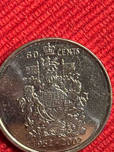 50 Cents - Elizabeth II 50th Anniversary