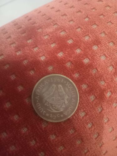 South African Half Cent (Sparrows)