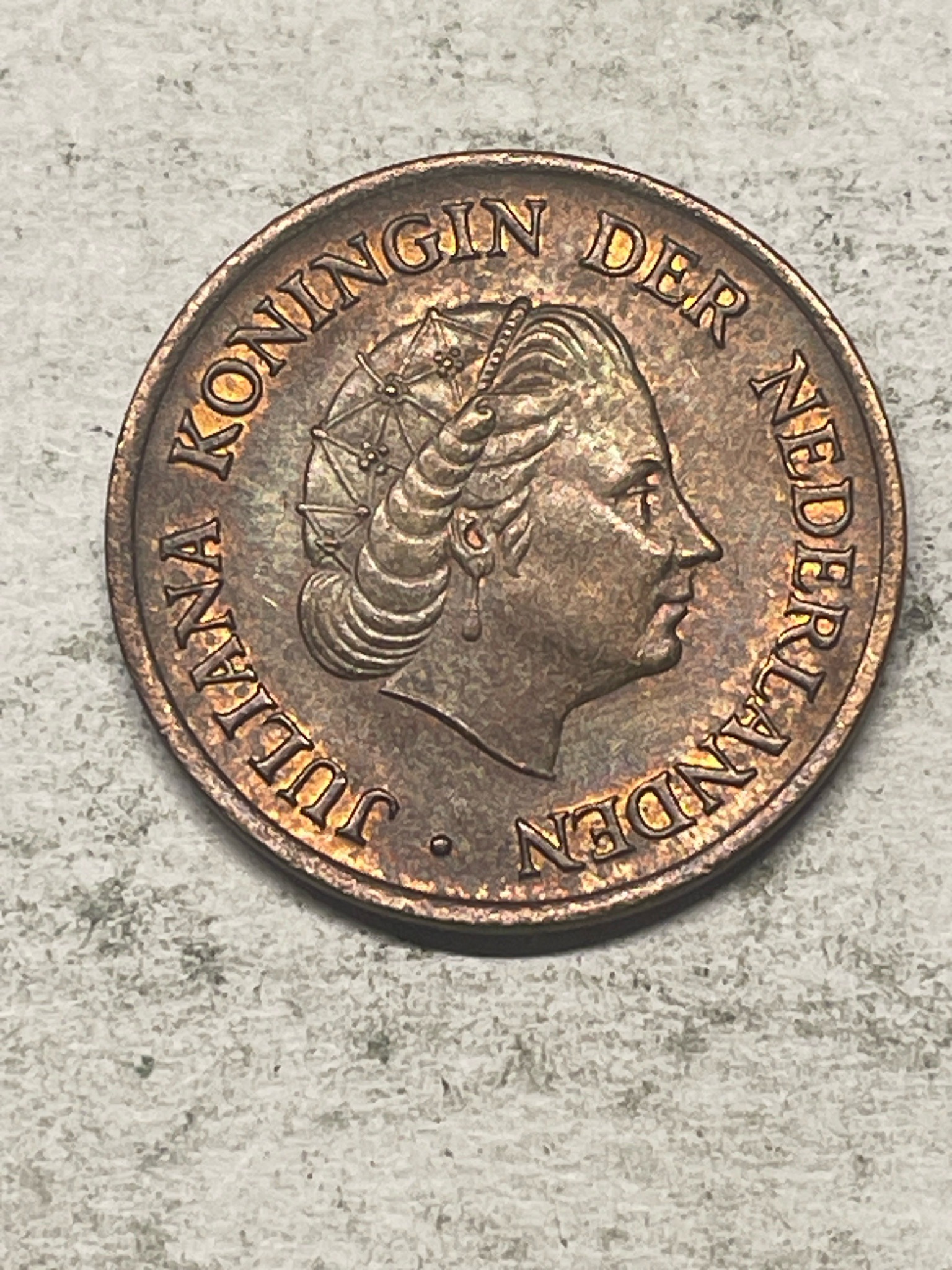 5 Cent - Juliana — obverse