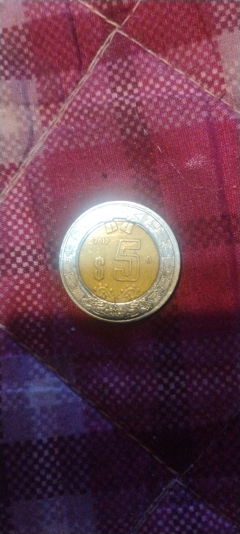 5 Pesos — obverse