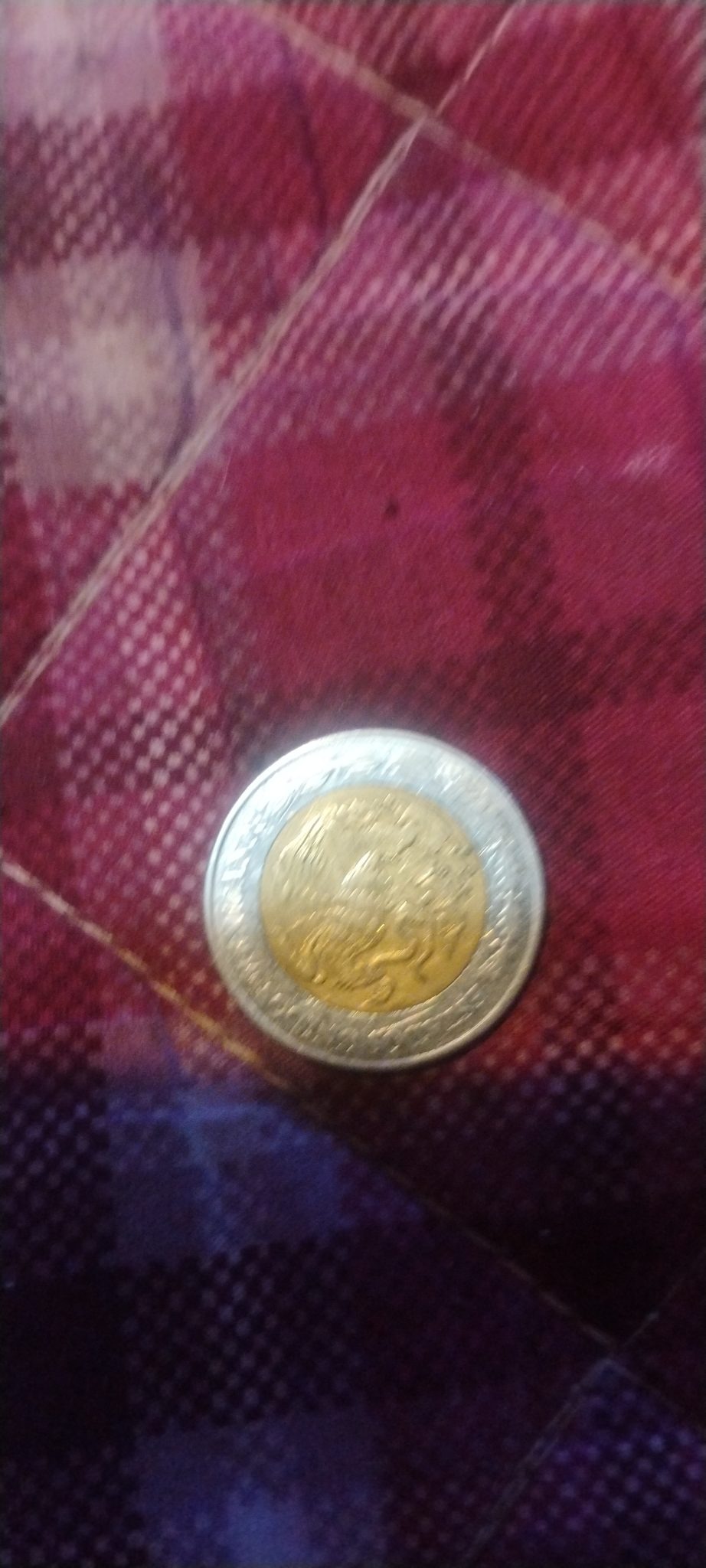 5 Pesos — reverse