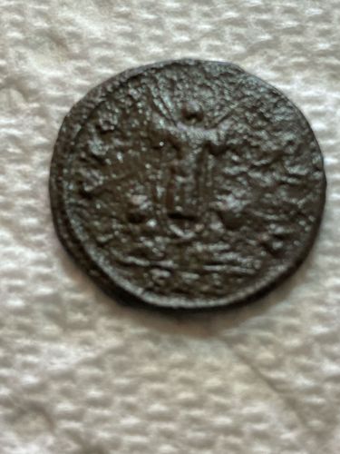 Unidentifiable Ancient Coin (likely Roman or Byzantine)