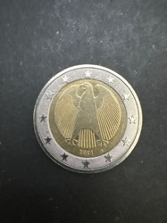 2 Euro Coin (German Eagle)