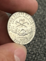 Louisiana Purchase Nickel (Peace Medal Reverse)