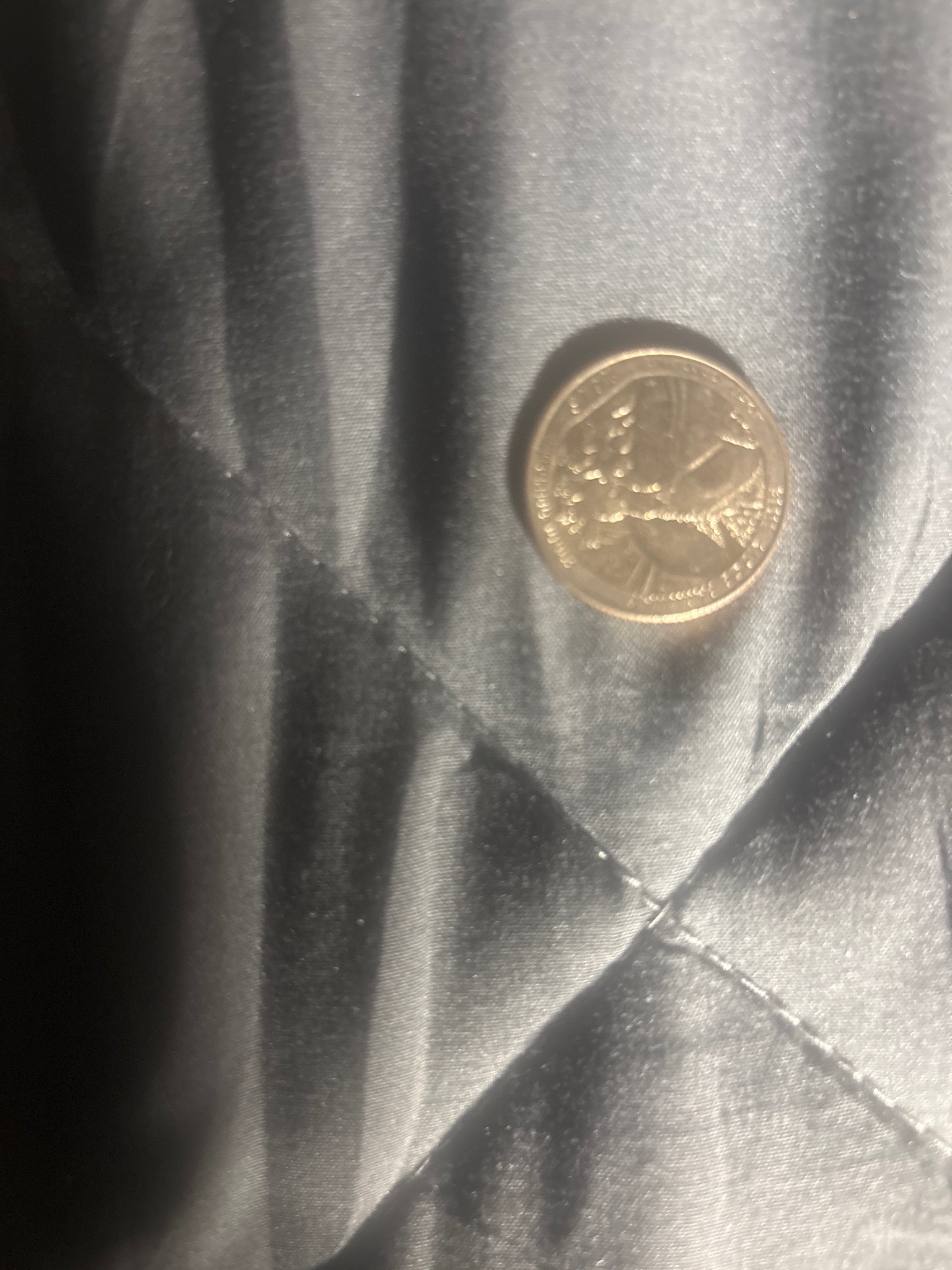 George Washington Crossing the Delaware Quarter — reverse