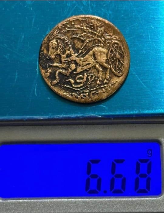 Silver Tetradrachm of Syracuse (Replica/Copy) — reverse