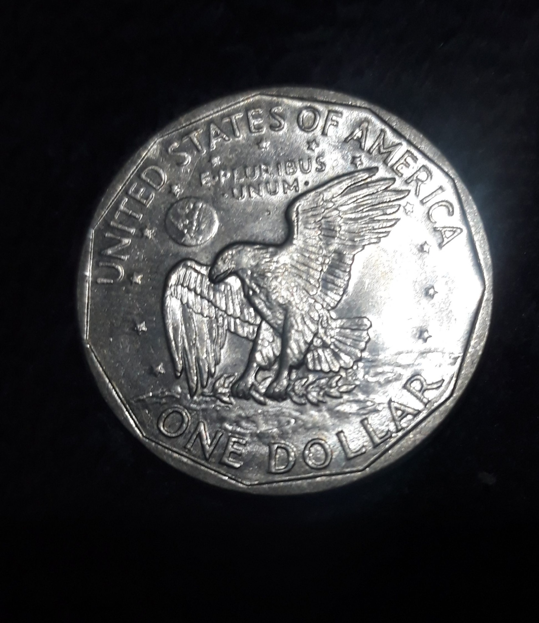 Susan B. Anthony Dollar — reverse