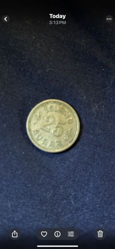 25 Aurar coin