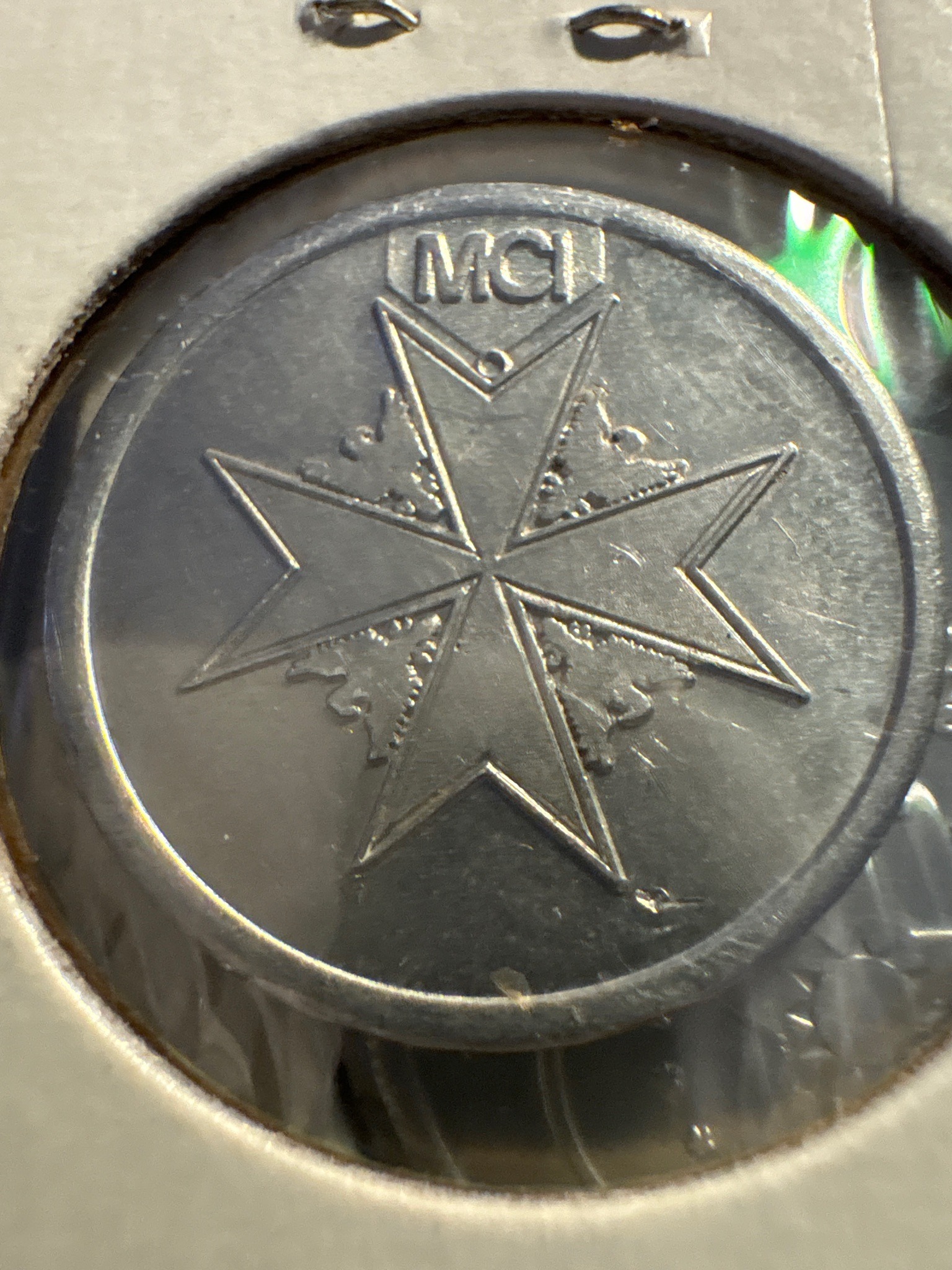 Flying Ace Amusement Token — reverse