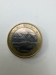 1 Euro Coin (Finnish design)