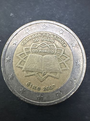 Treaty of Rome 50th Anniversary Commemorative Coin (2 Euro)