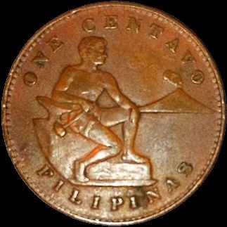 United States Administration (Philippines) One Centavo — reverse