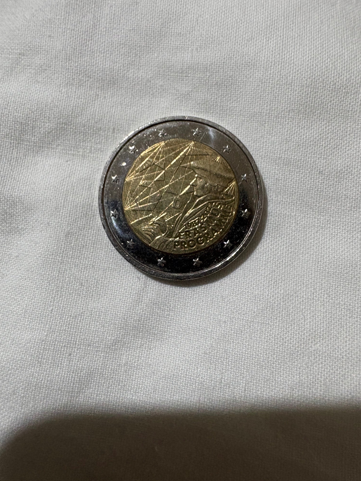 Erasmus Programme 35th Anniversary 2 Euro Commemorative — reverse