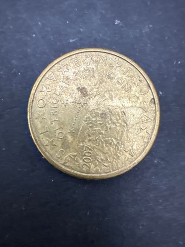 Slovenian 50 Euro Cent Coin