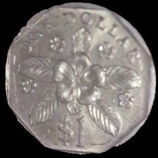 Singapore 1 Dollar (Floral Series) — reverse